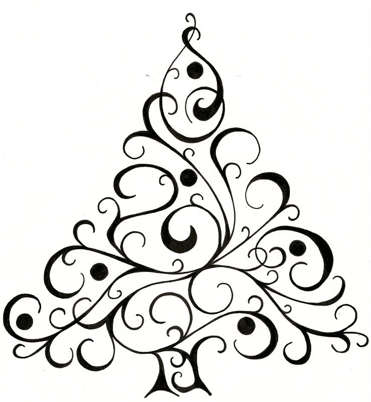 Simple Christmas Drawing at GetDrawings Free download