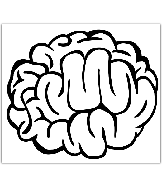 Simple Drawing Of Brain at GetDrawings | Free download
