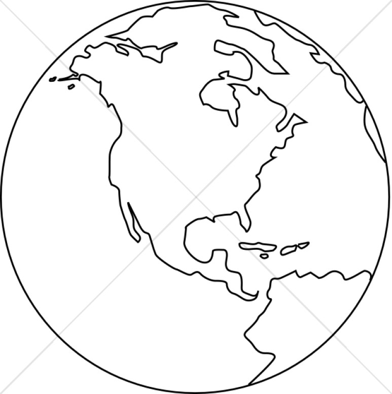 Simple Earth Drawing at GetDrawings | Free download