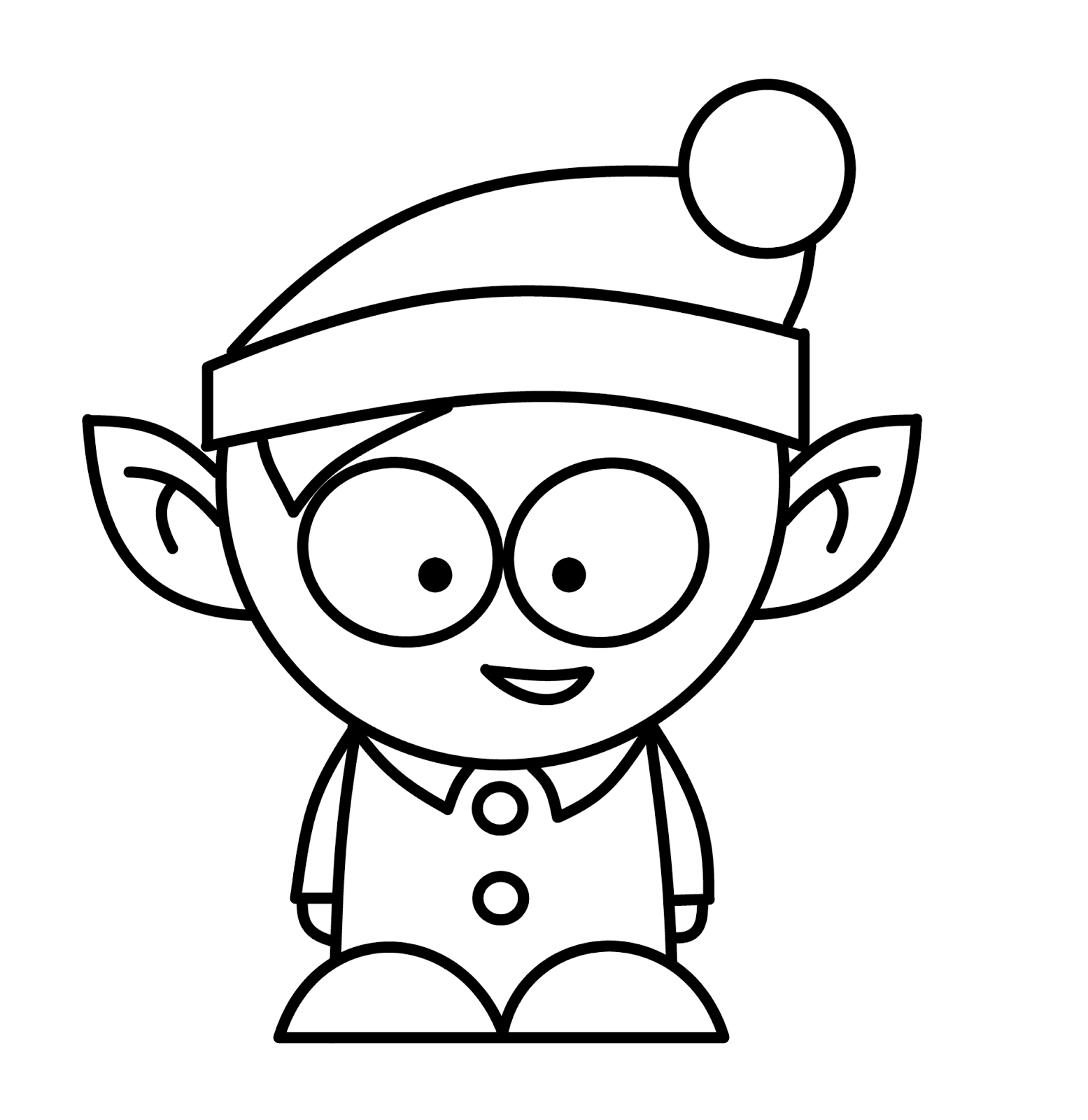 Simple Elf Drawing at GetDrawings Free download