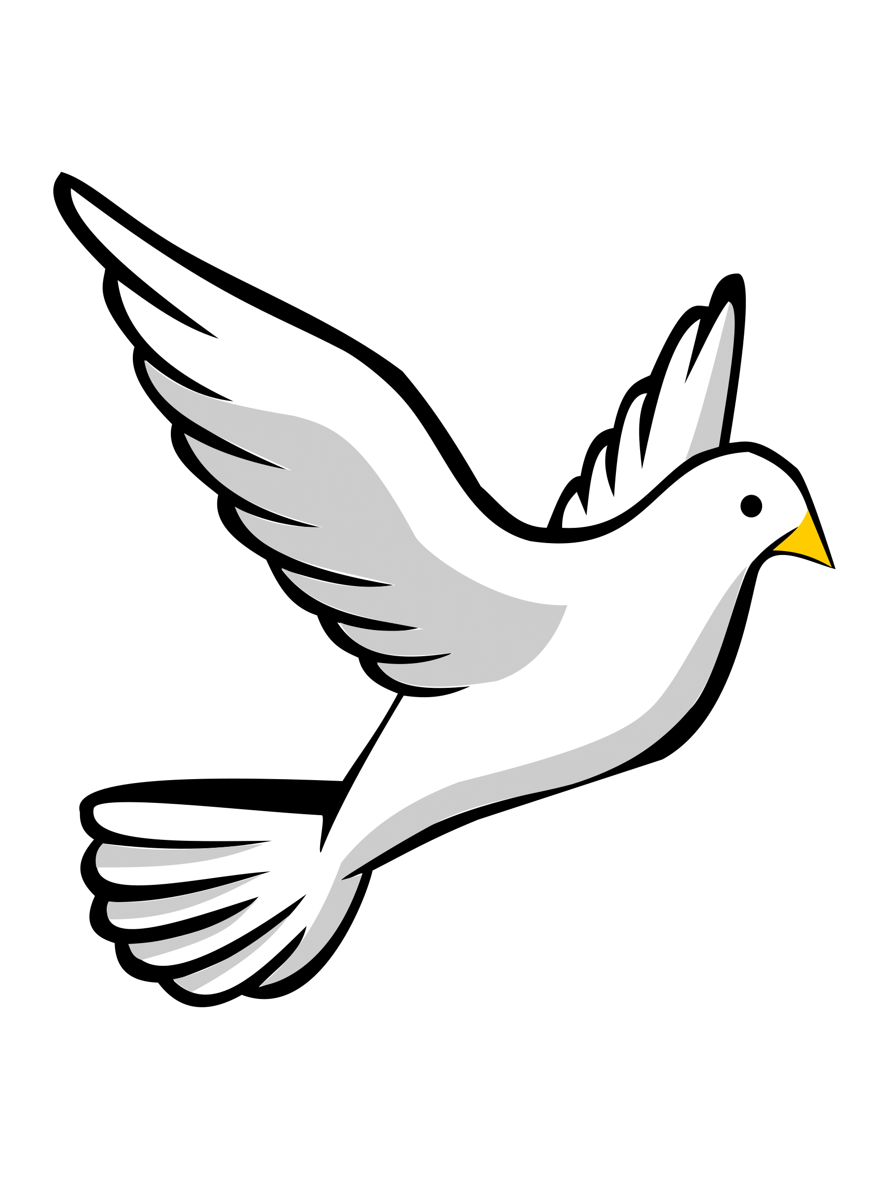 Simple Flying Bird Drawing at GetDrawings | Free download