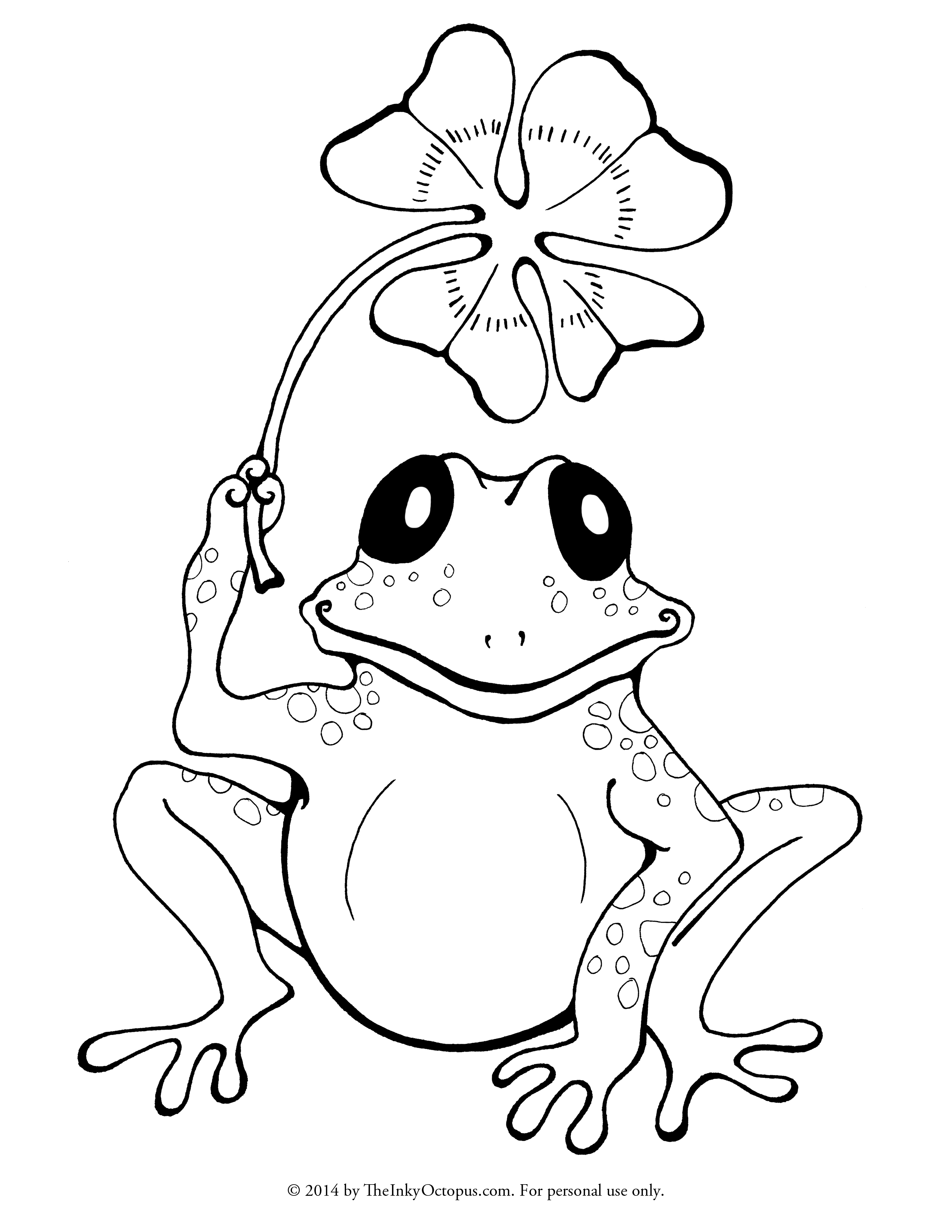 Simple Frog Drawing at GetDrawings Free download