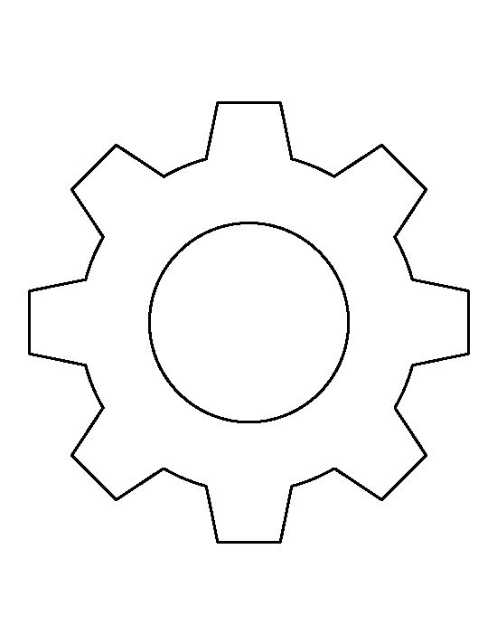 Simple Gear Drawing At GetDrawings Free Download