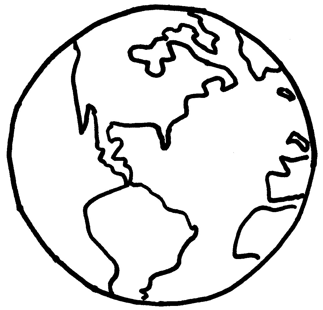 Simple Globe Drawing at GetDrawings Free download