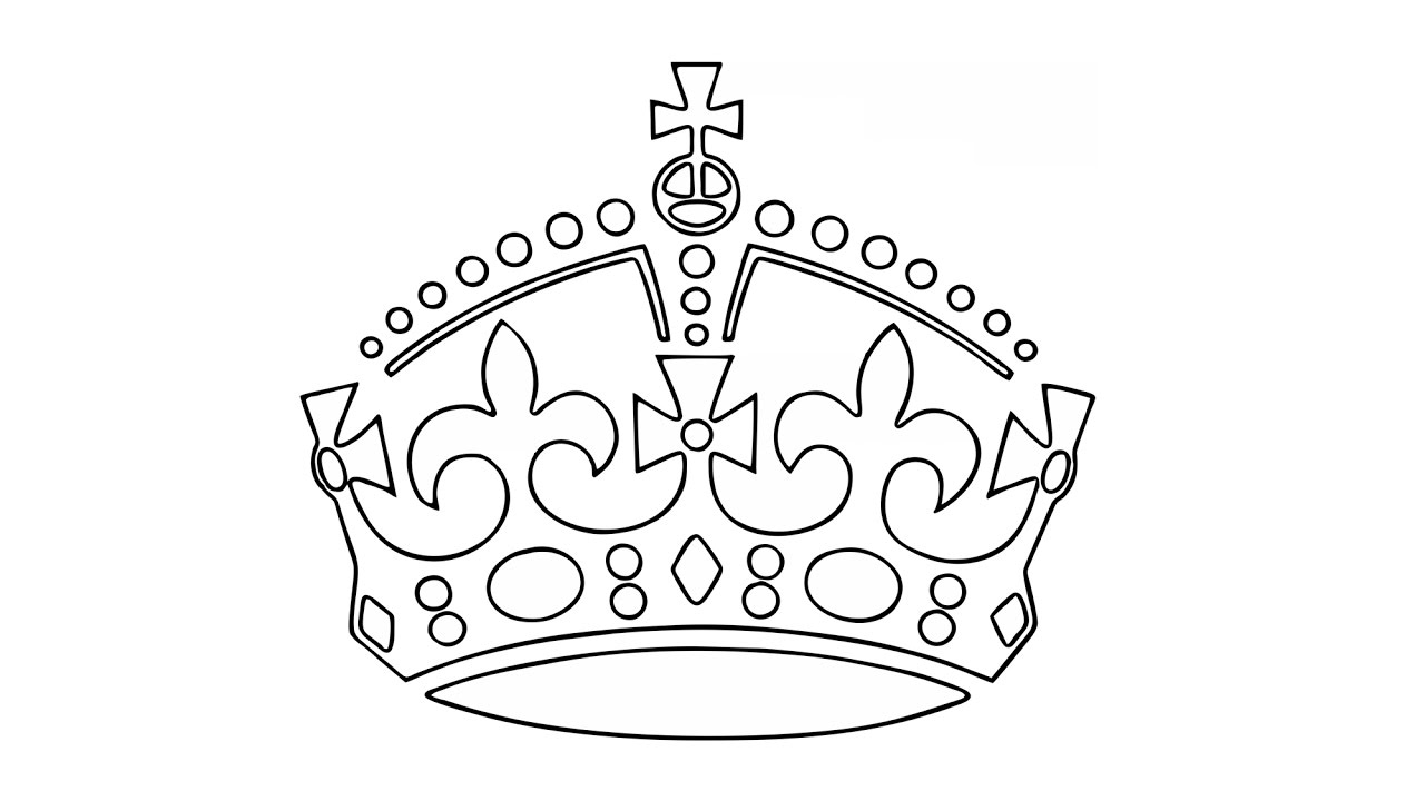 Simple King Crown Drawing at GetDrawings Free download