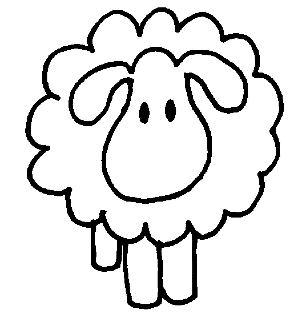 Simple Lamb Drawing at GetDrawings Free download