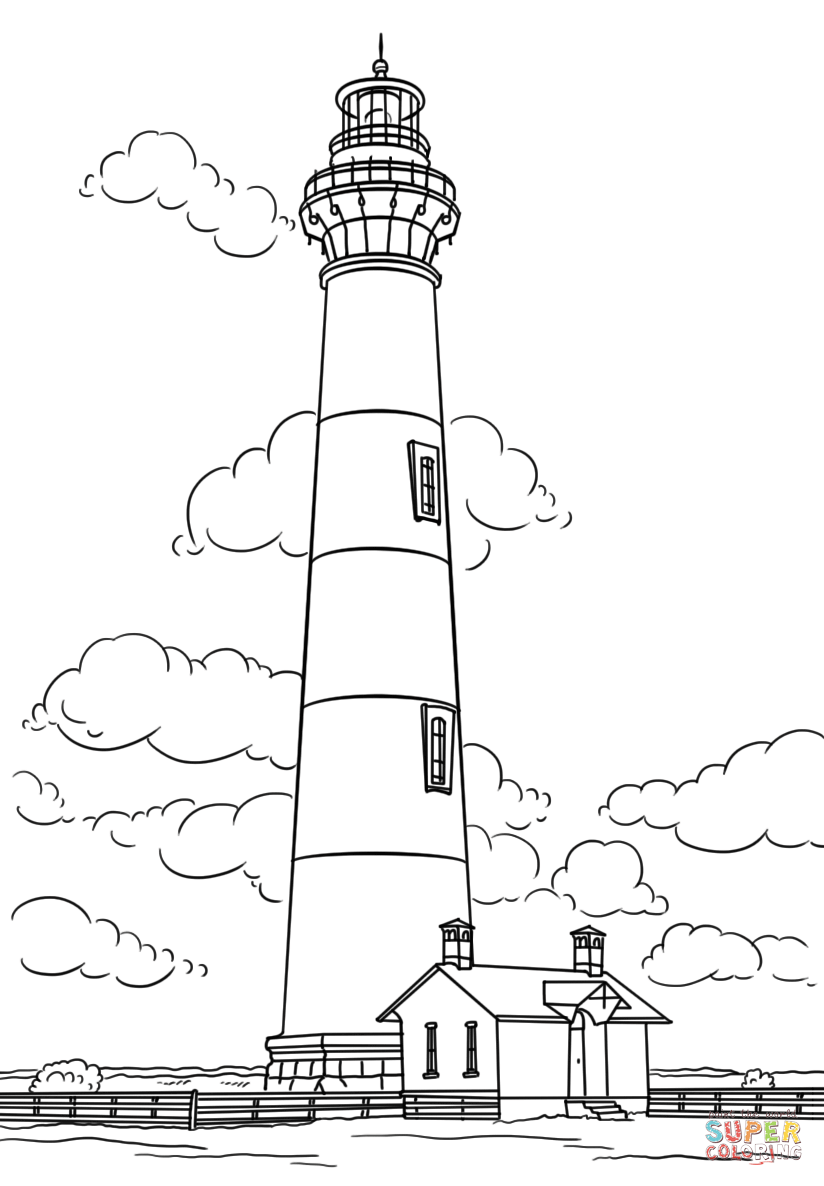 Simple Lighthouse Drawing at GetDrawings Free download