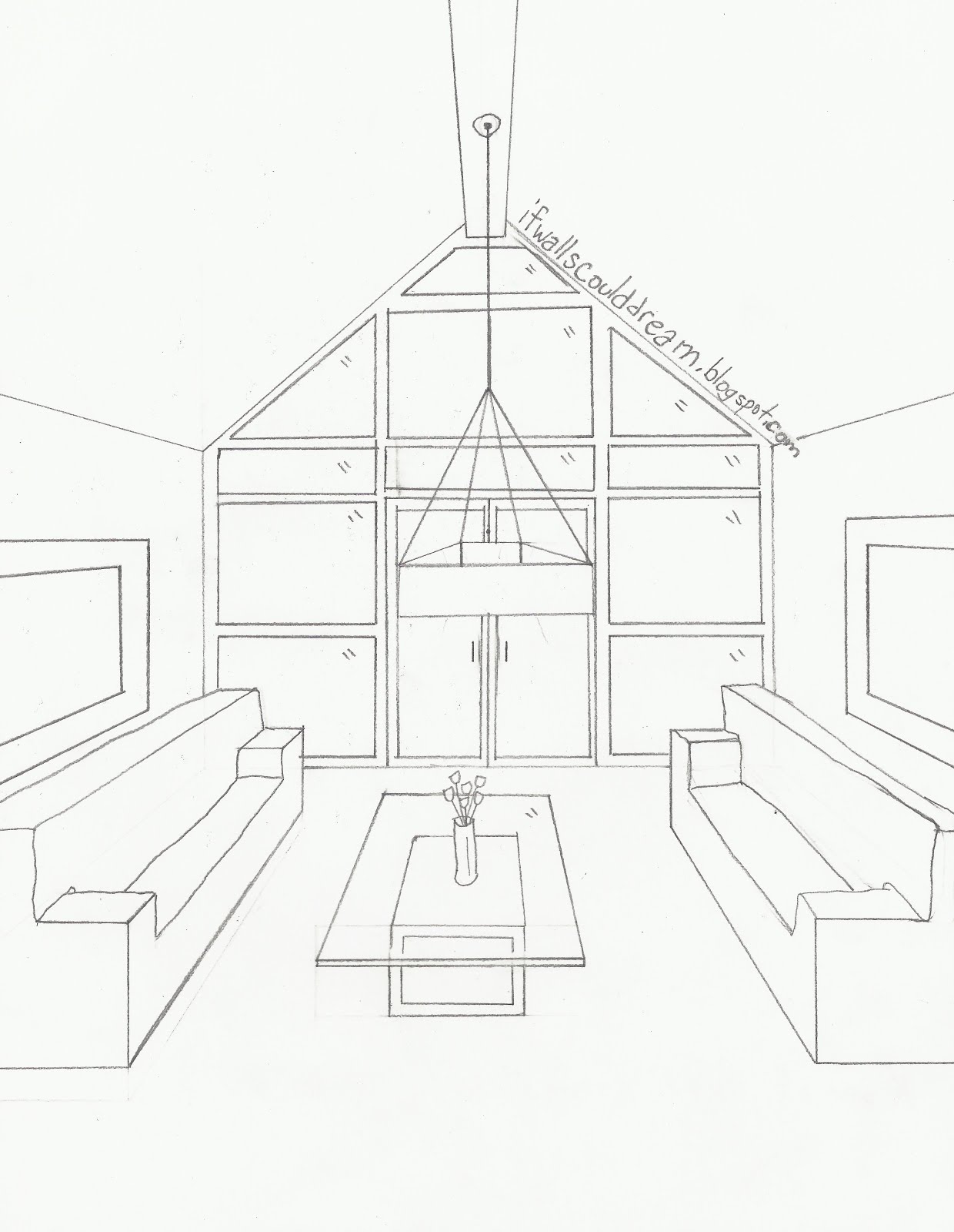 Simple Line Drawing Of House at GetDrawings | Free download