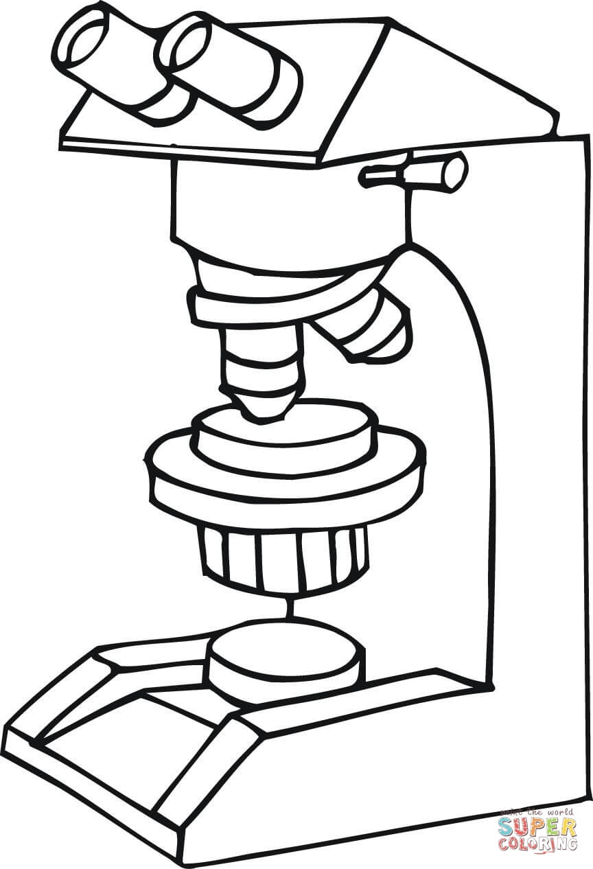 Simple Microscope Drawing at GetDrawings Free download