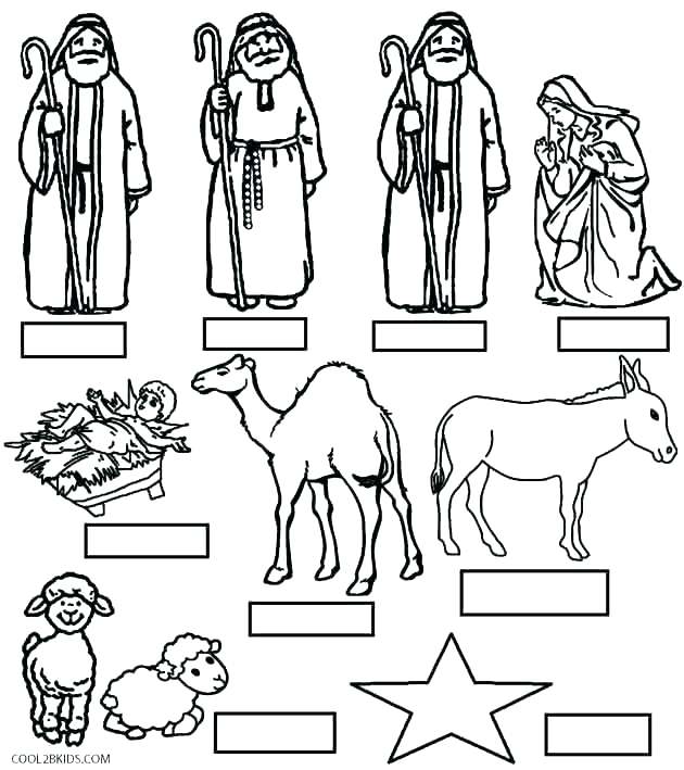 Simple Nativity Scene Drawing at GetDrawings | Free download