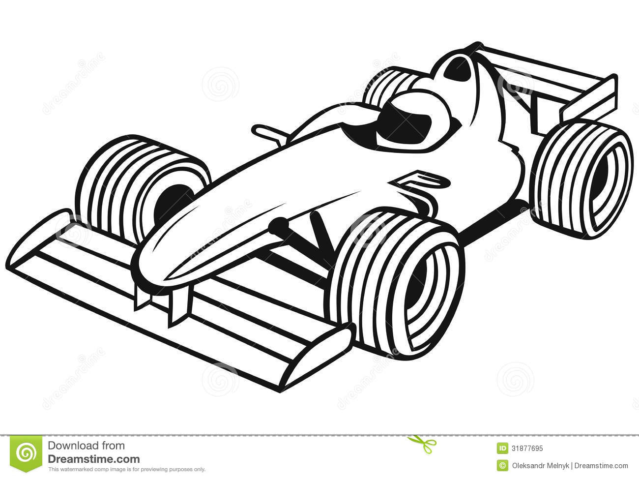 Simple Race Car Drawing at GetDrawings | Free download