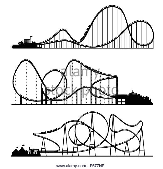 Simple Roller Coaster Drawing at GetDrawings Free download