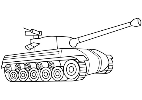 Simple Tank Drawing at GetDrawings | Free download