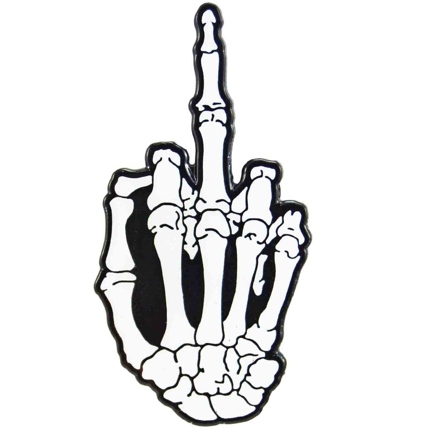 Transparent Skeleton Middle Finger - Shop the top 25 most popular 1 at the ...