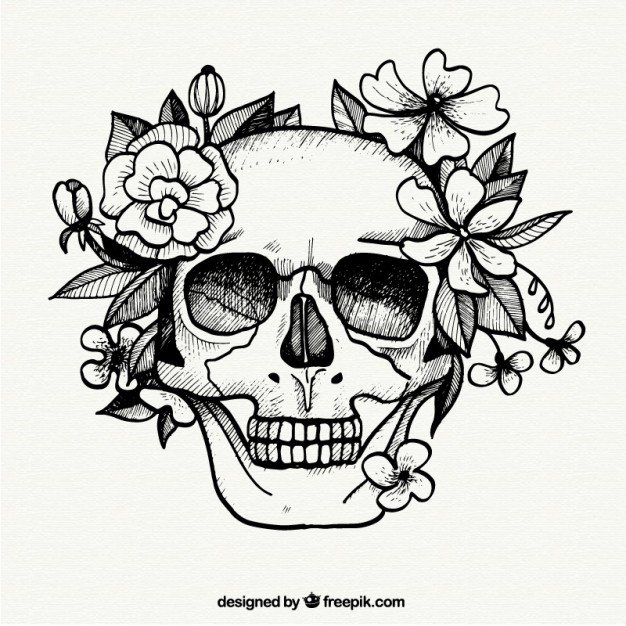 skull flowers elvui download
