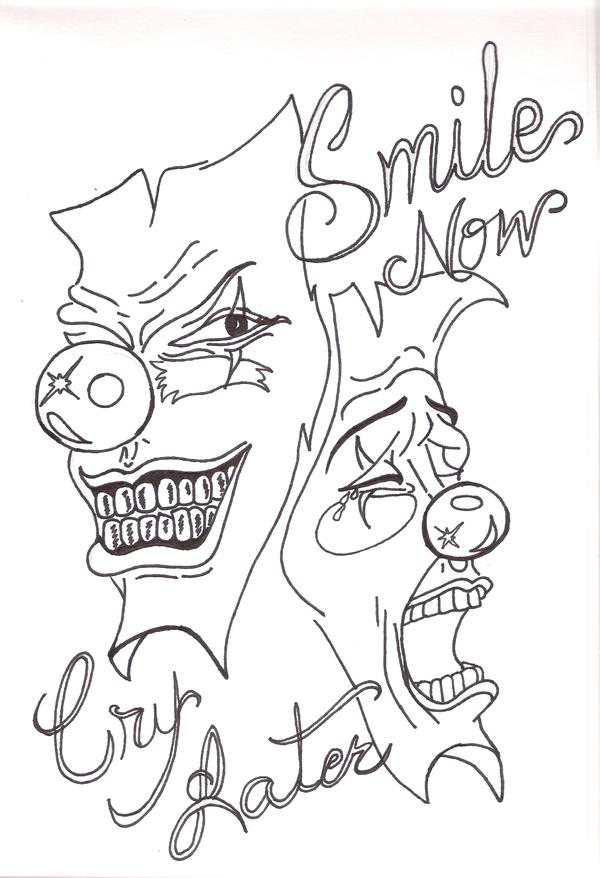 Smile Now Cry Later Drawing at GetDrawings Free download