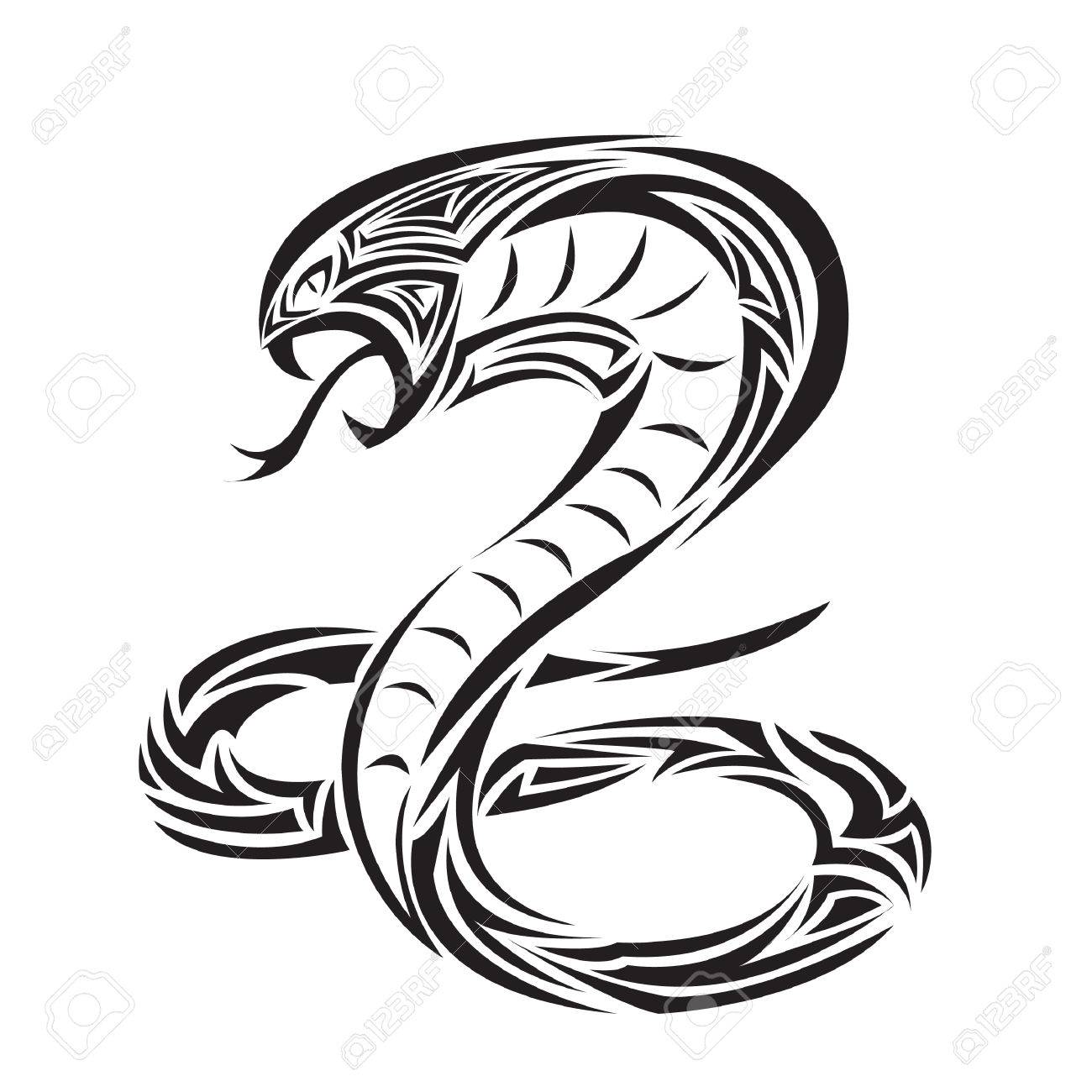 Snake Tattoo Drawing at GetDrawings | Free download