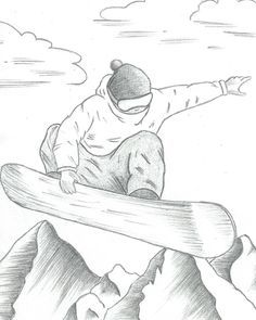 Snowboard Drawing at GetDrawings | Free download