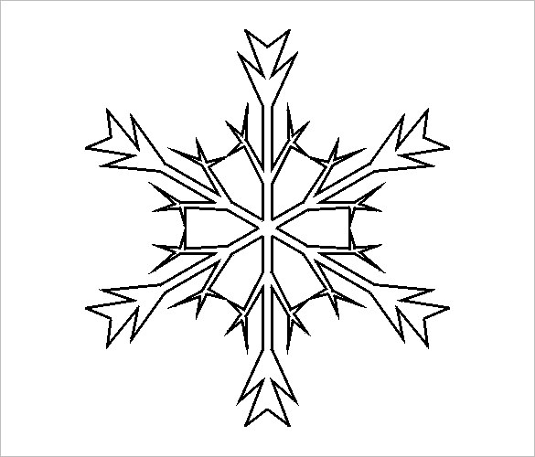 frozen 2 snowflake template
 Snowflake Drawing Template at GetDrawings.com | Free for ...