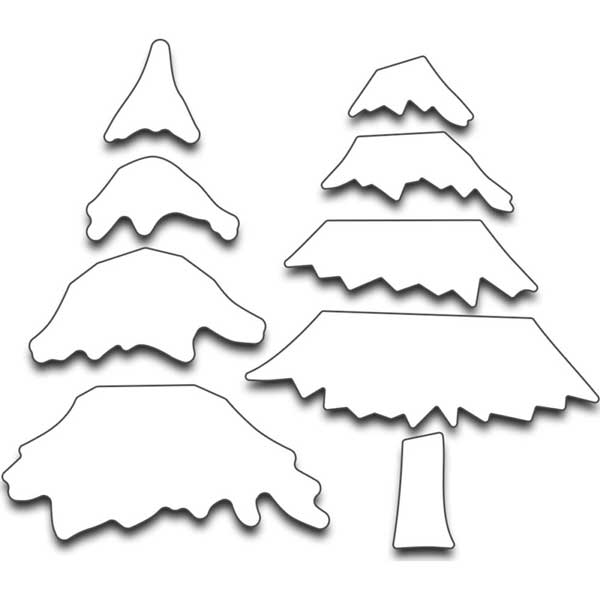 Snowy Tree Drawing At Getdrawings Free Download