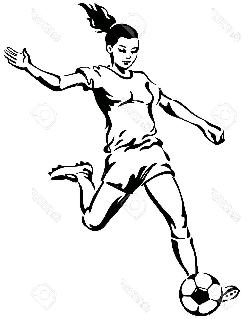 Soccer Players Drawing at GetDrawings | Free download