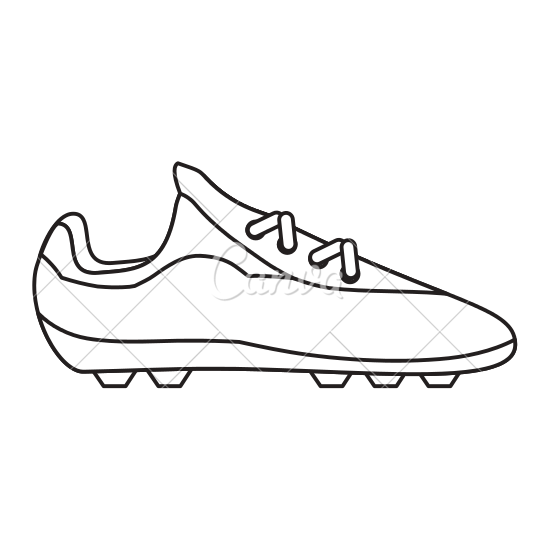 Soccer Shoes Drawing at GetDrawings Free download