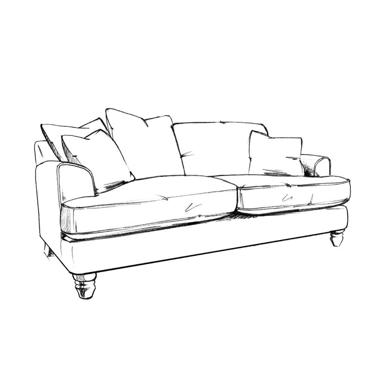 Sofa Drawing at GetDrawings Free download