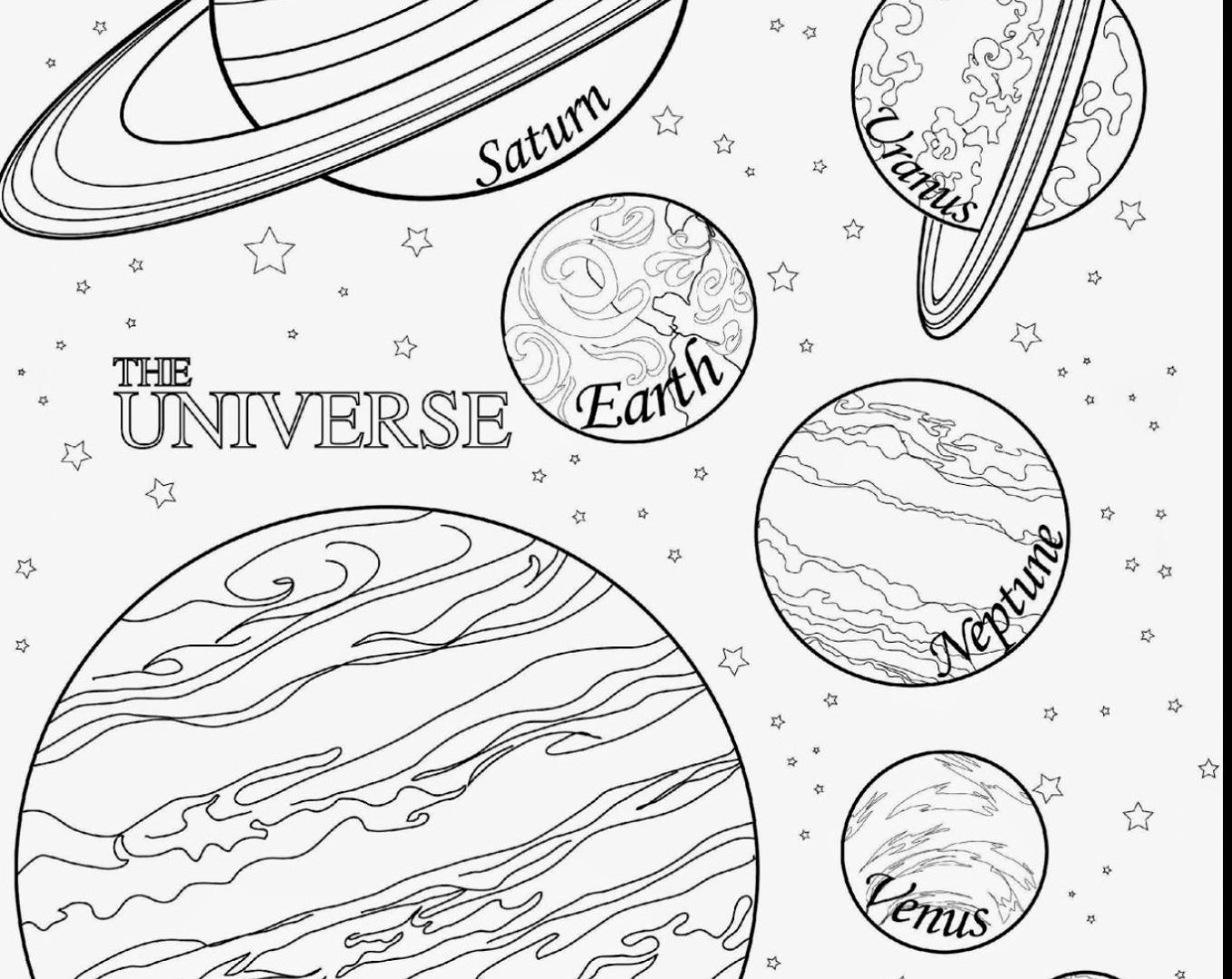 Solar System Planets Drawing at GetDrawings | Free download
