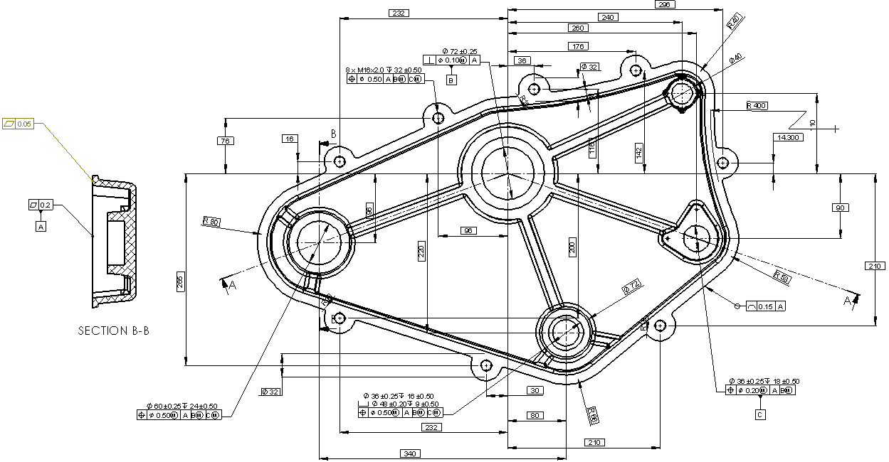 Solidworks Engineering Drawing At GetDrawings | Free Download