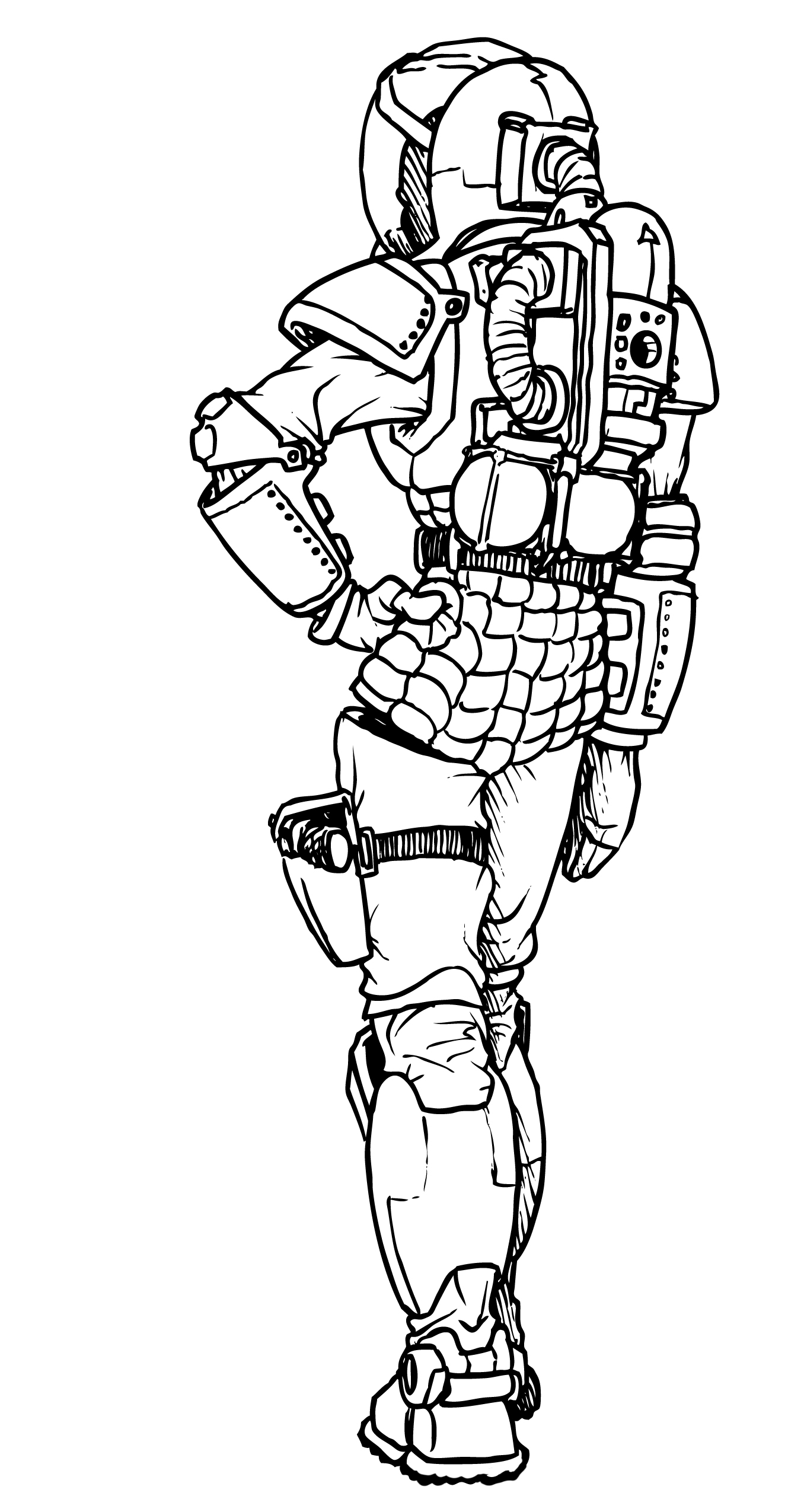 Space Suit Drawing at GetDrawings Free download