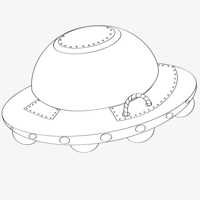 Spaceship Line Drawing at GetDrawings | Free download