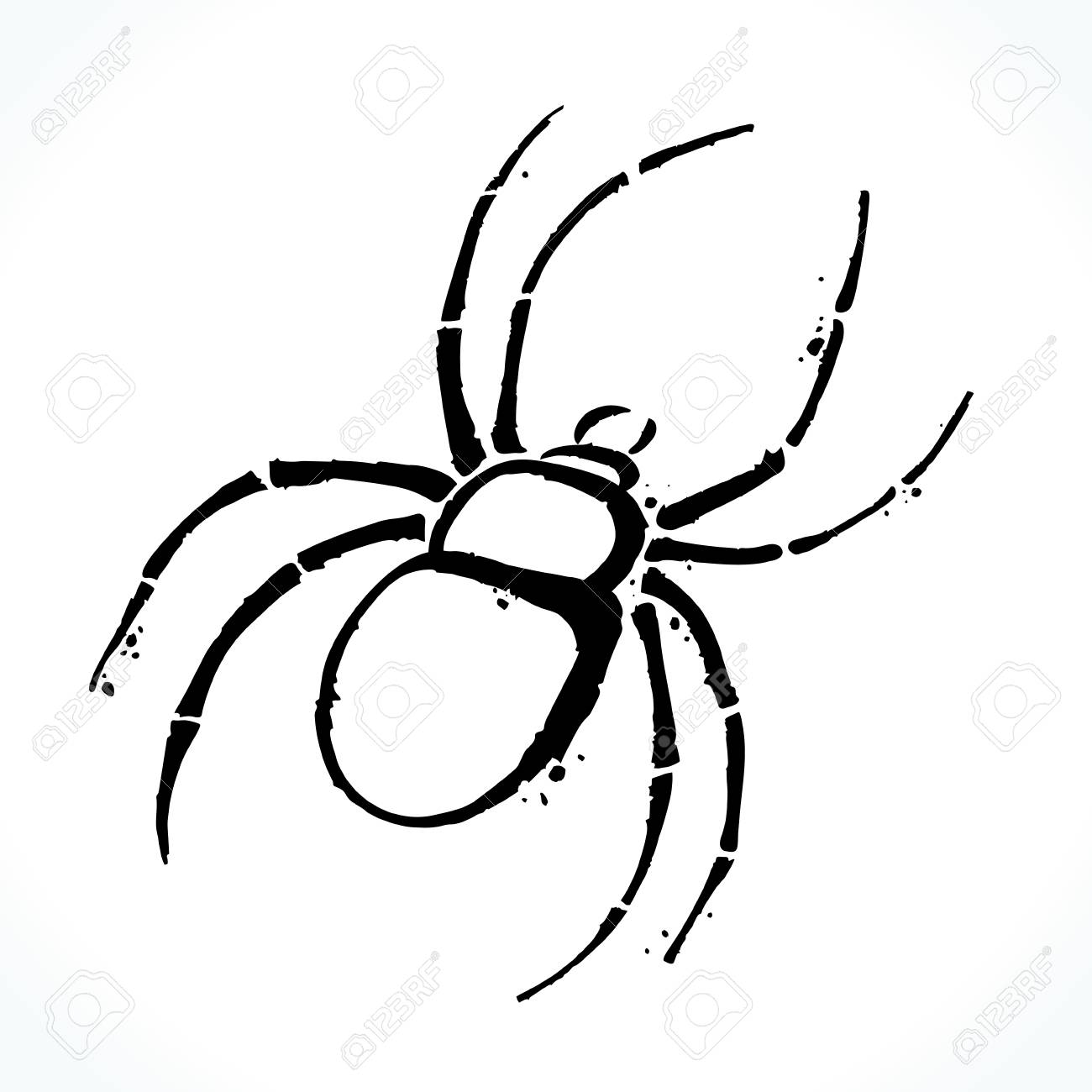 Spider Line Drawing at GetDrawings Free download