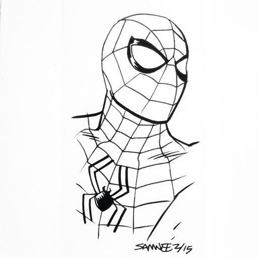 Spider Man Sketch Easy at Explore collection of