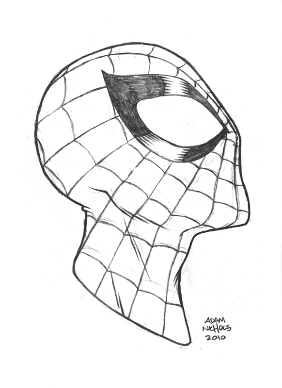 Spiderman Drawing In Pencil at GetDrawings | Free download