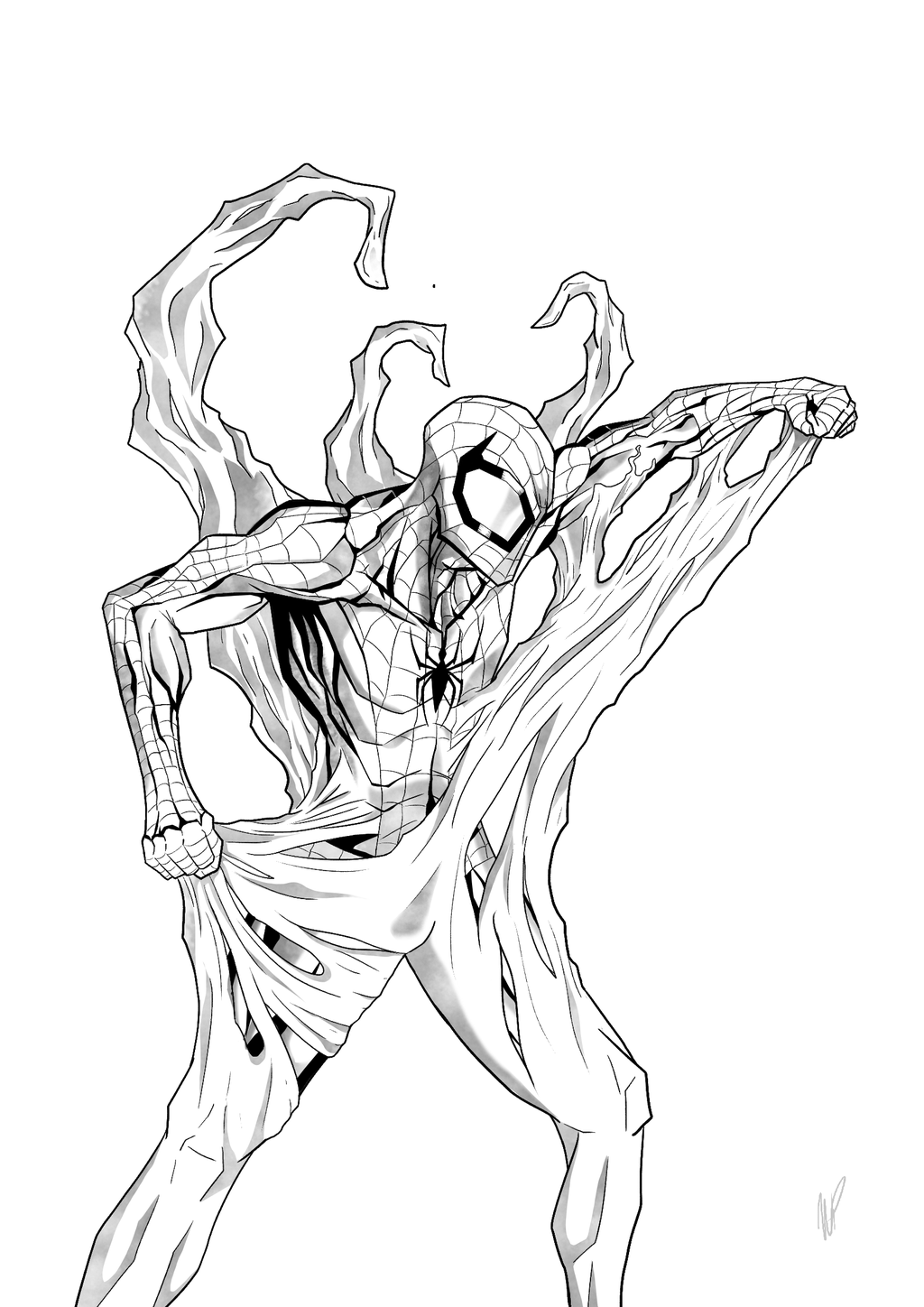 Spiderman Images For Drawing at GetDrawings | Free download