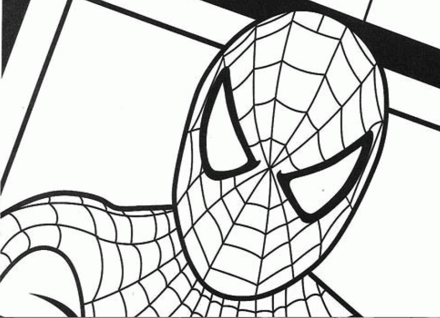 Spiderman Mask Drawing At GetDrawings Free Download