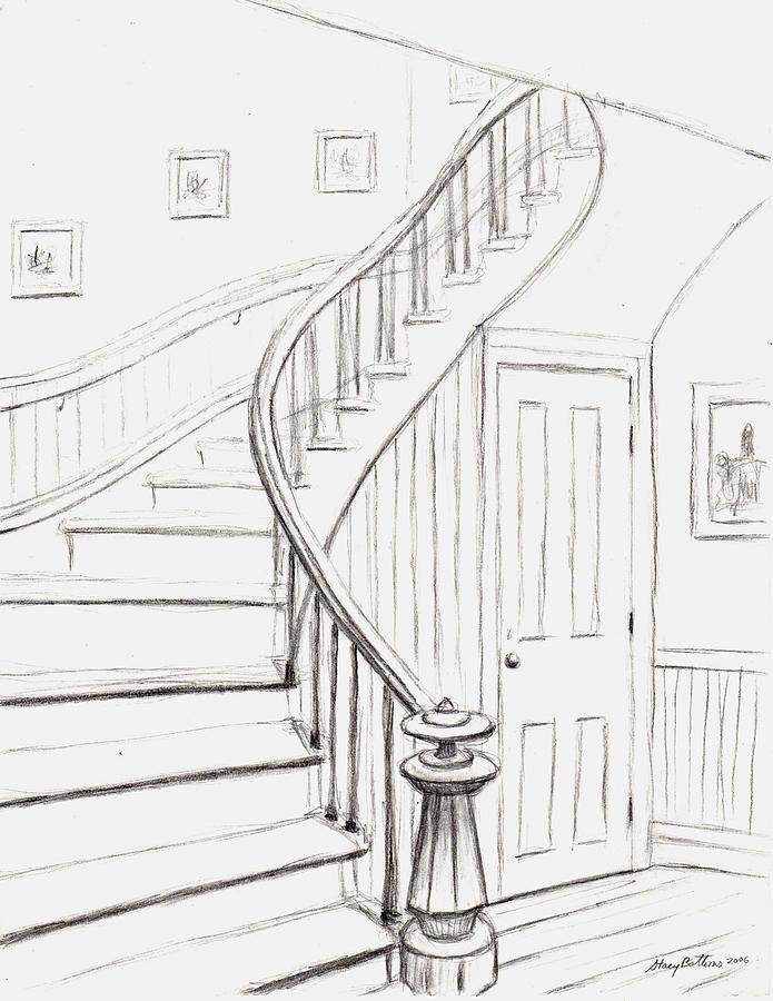 Spiral Staircase Drawing at GetDrawings Free download