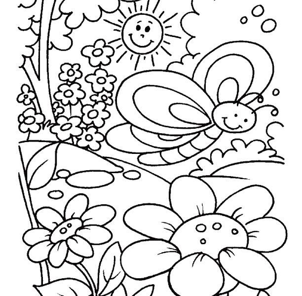 Spring Season Drawing at GetDrawings | Free download