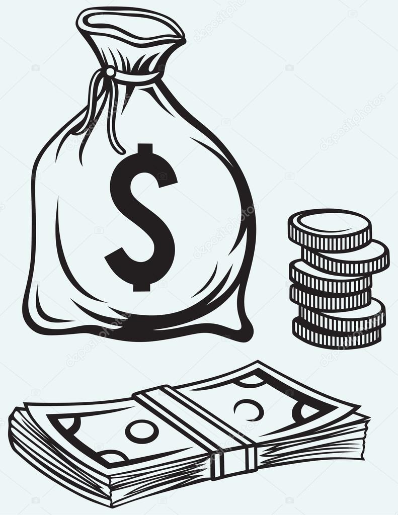 Stack Of Money Drawing at GetDrawings | Free download
