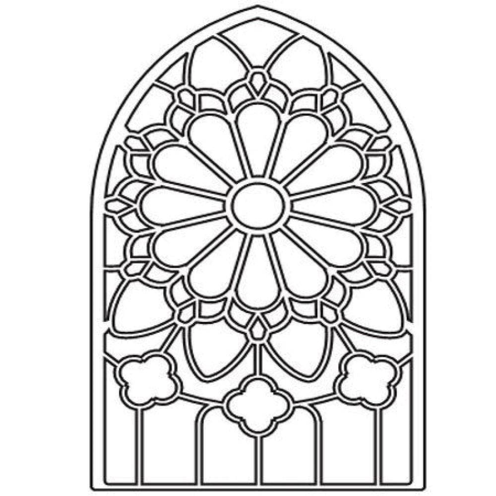 Stained Glass Drawing at GetDrawings Free download