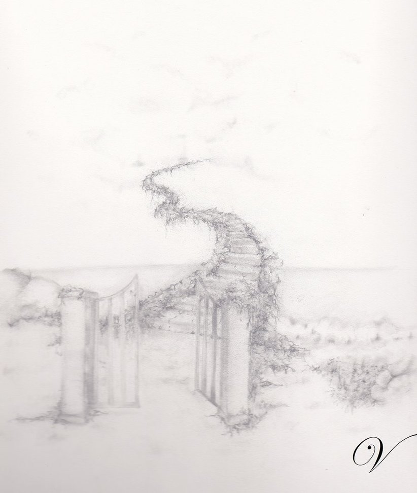 Stairway To Heaven Drawing at GetDrawings | Free download