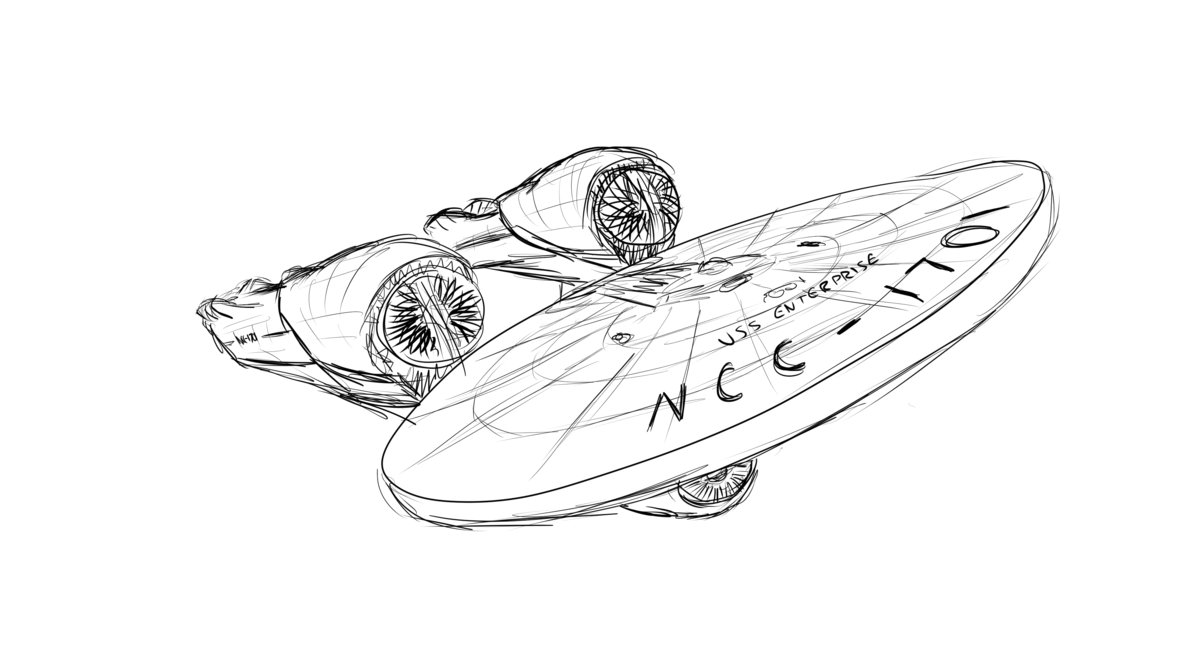 Star Trek Drawing at GetDrawings | Free download
