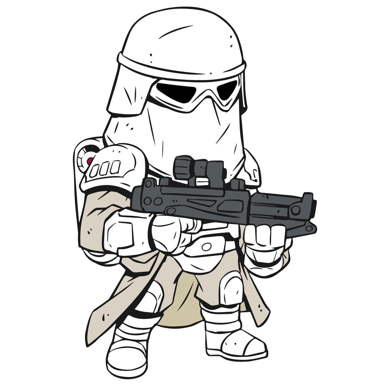 Star Wars Cartoon Drawing at GetDrawings Free download