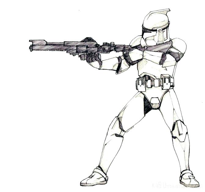 Star Wars Clone Drawing at GetDrawings Free download