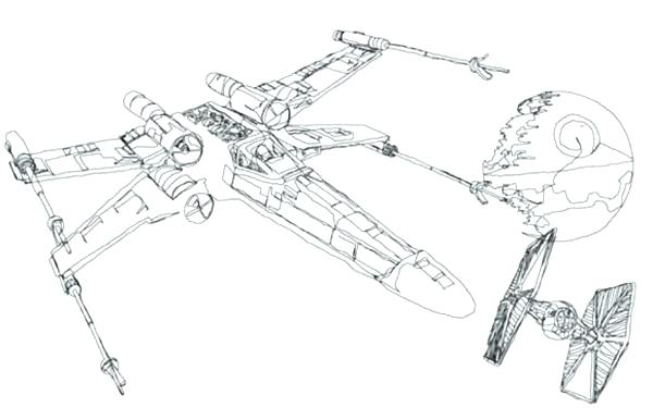 Star Wars Spaceship Drawing at GetDrawings | Free download
