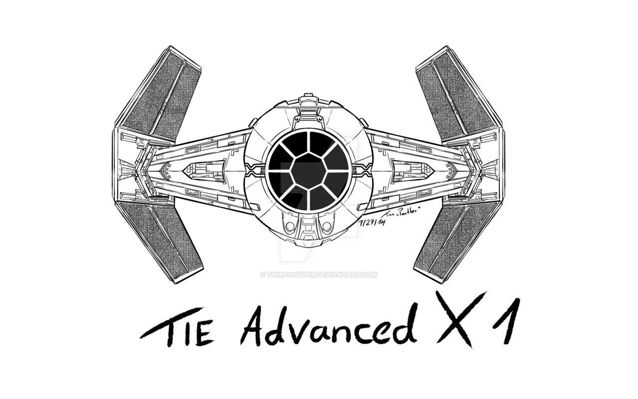 Star Wars Tie Fighter Drawing at GetDrawings | Free download