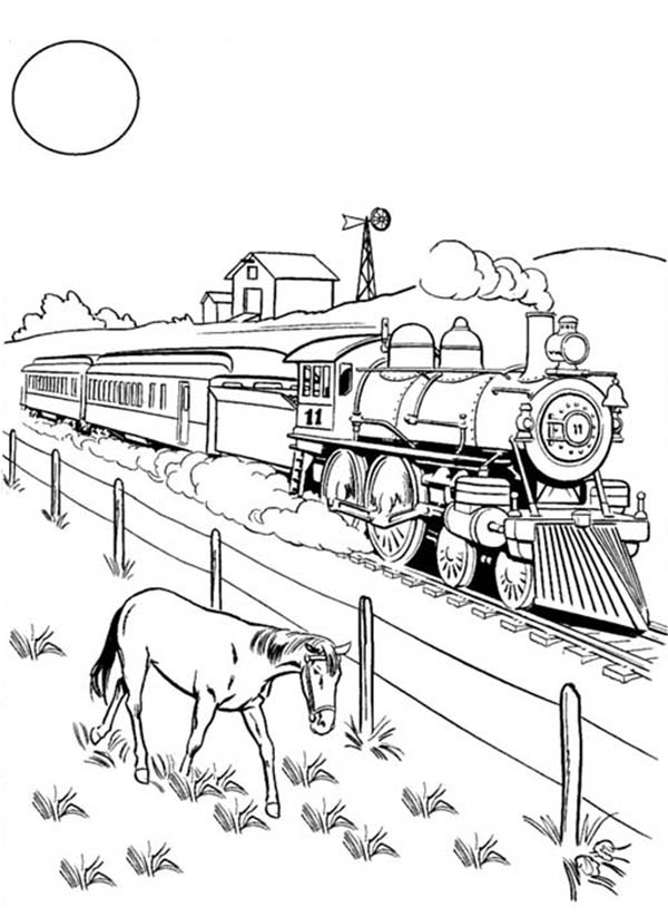 Steam Trains Drawing At GetDrawings Free Download
