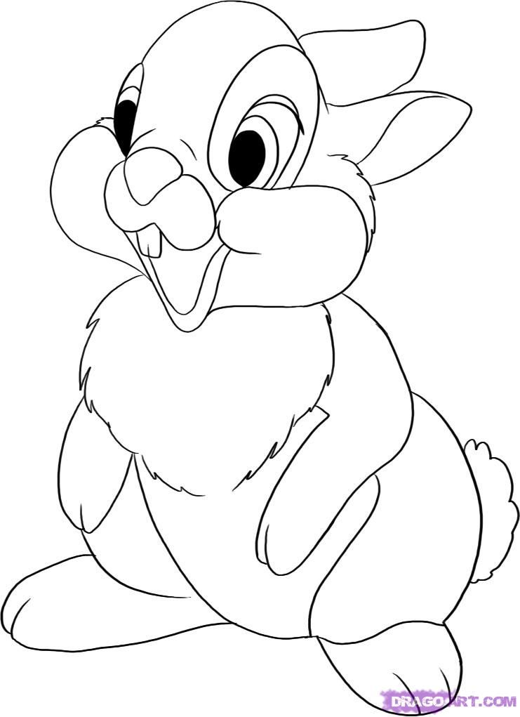 Step By Step Disney Characters Drawing at GetDrawings | Free download
