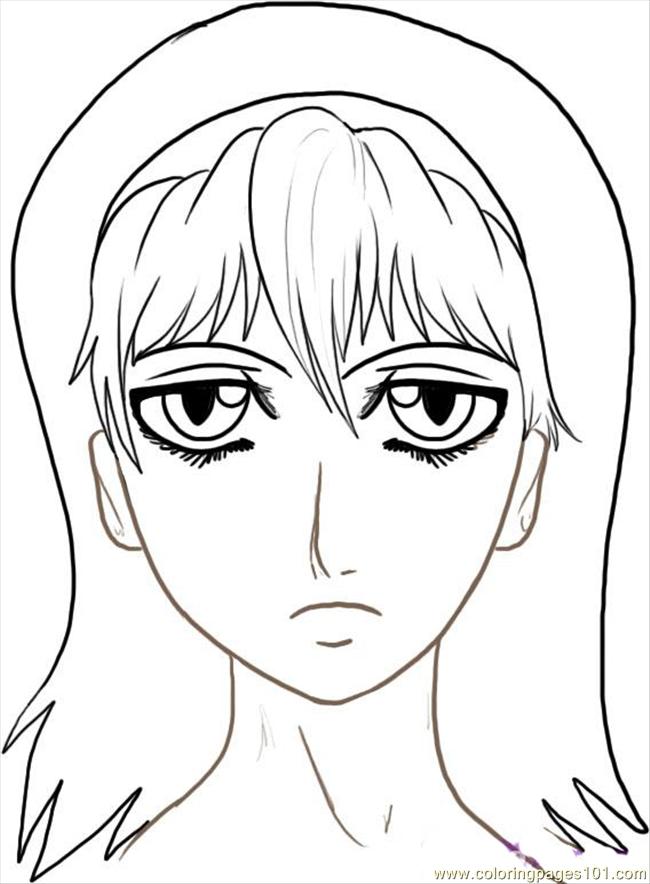 Step By Step Drawing Anime Faces at GetDrawings | Free download