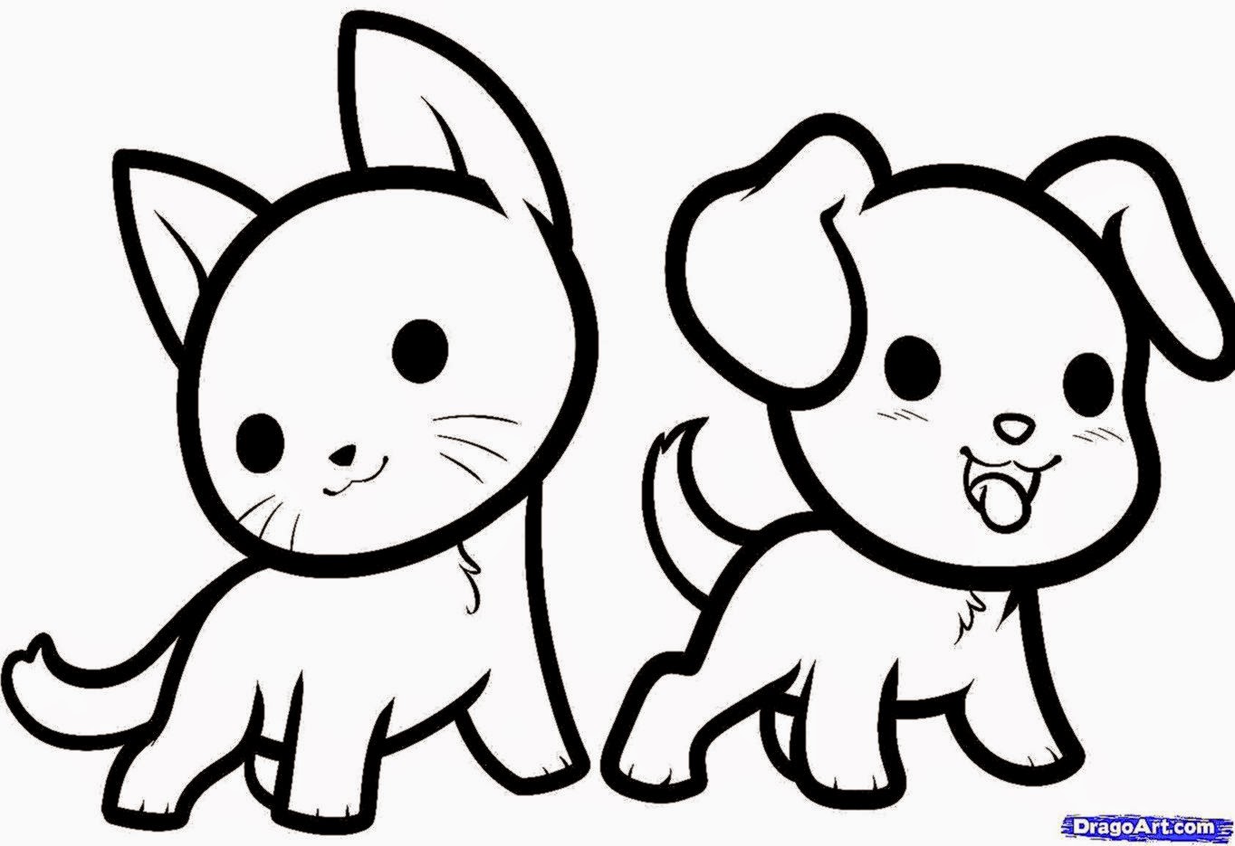 Easy Ways To Draw Cute Animals